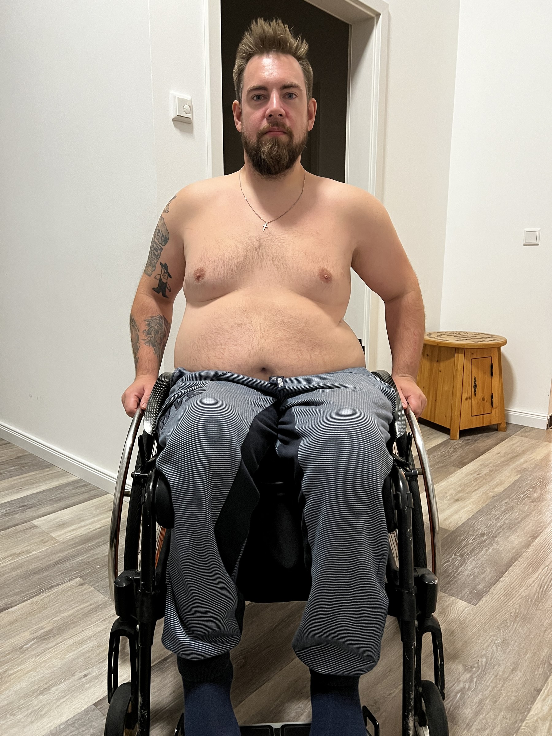 Kim-Andre Brüske vor der Transformation