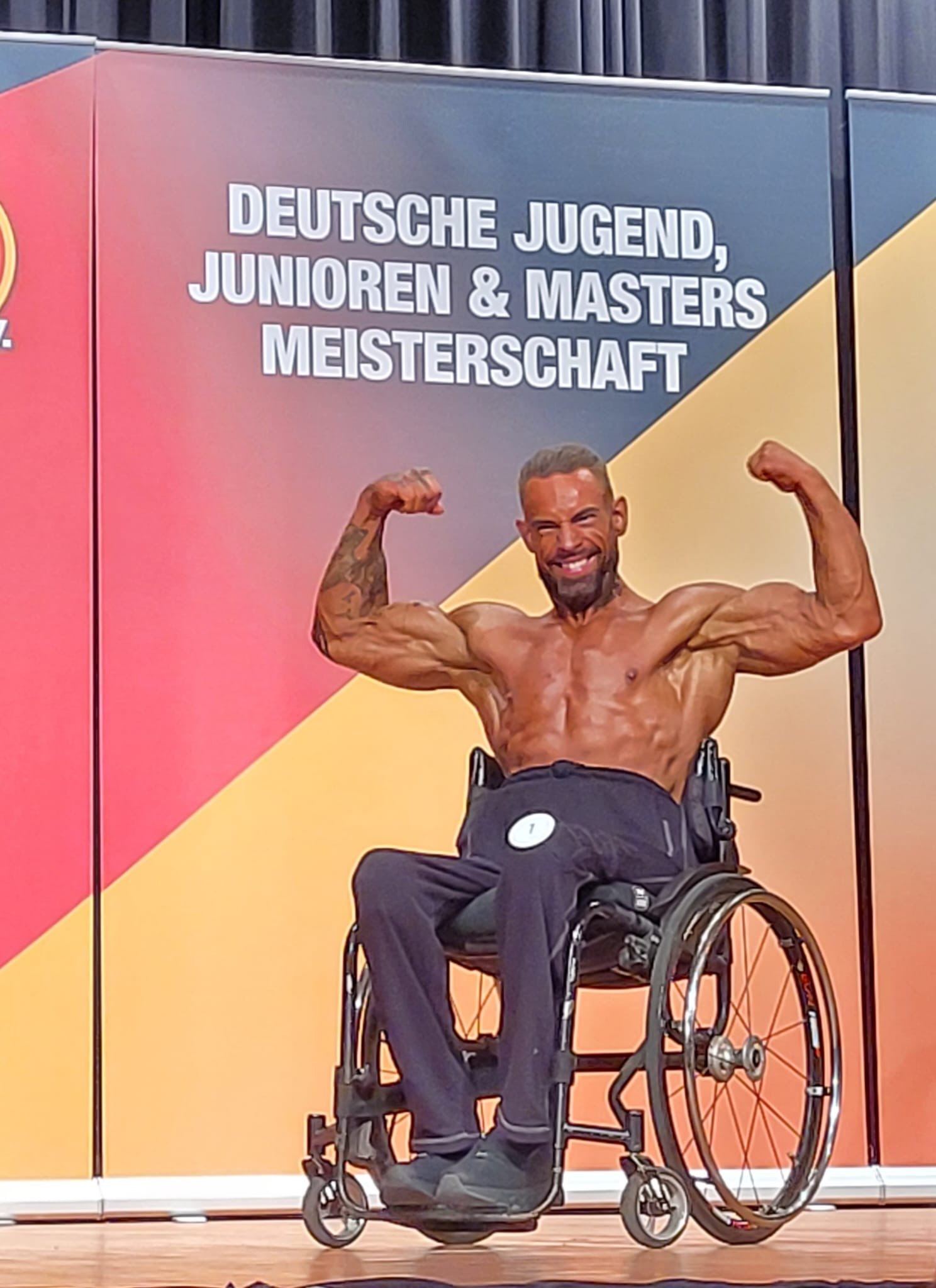Kim-Andre Brüske bei der Deutschen Meisterschaft